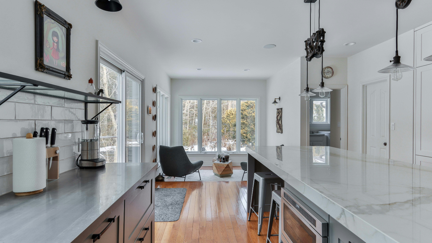 Quartz countertop installation in North Little Rock, Arkansas