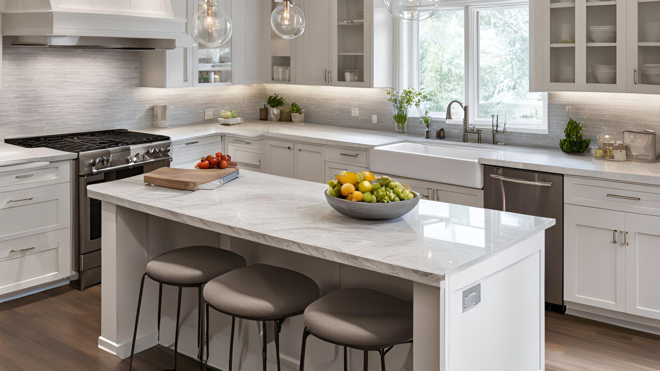 quartz countertop installers near me North Little Rock